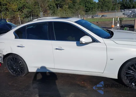 2015 Infiniti Q50 Premium from USA, damaged, VIN JN1BV7AR0FM419552
